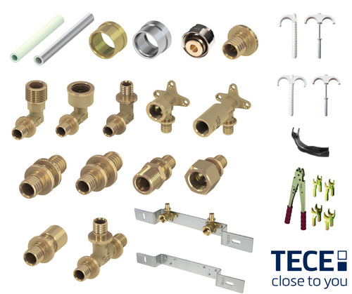 Messing fittings 32mm - messing, 16-32mm