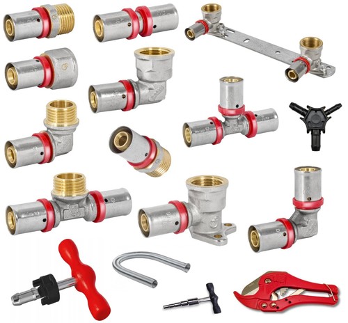 Pressfittings für verbundrohr - pressfittings,