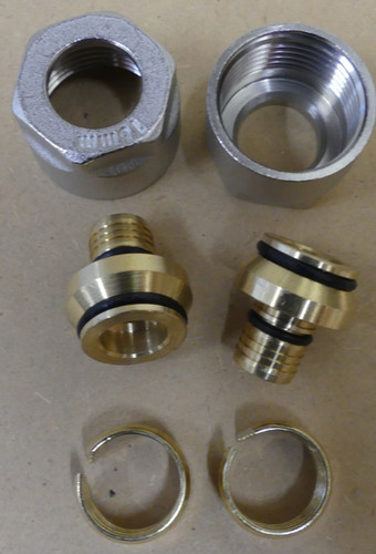 2er pack klemmverschraubung - 2er,